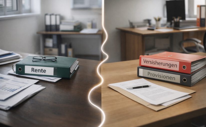 Getrennt auf dem Papier – zerstörerisch in der Praxis: Wie illegale Doppelrollen von Rentenberatern auffliegen, Bußgelder auslösen und in die Gewerbeuntersagung führen