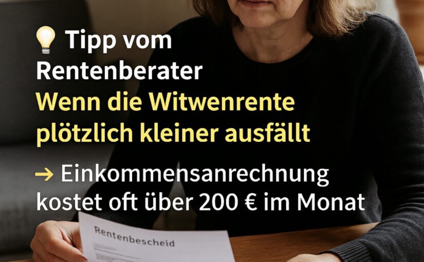Tipp vom Rentenberater bei Witwenrente – Teil 2: Die gesetzlichen Grundlagen und was sich ab 2025 ändert